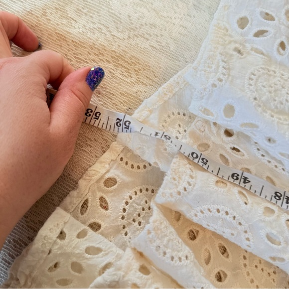 Cleobella Karina eyelet tiered ruffle romantic maxi dress - Picture 6 of 11